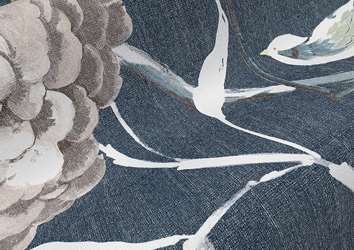 Abigail, Navy - Roman Blind - Image 4